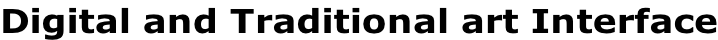 Digital and Traditional art Interface